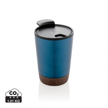 Logo trade advertising product photo of: GRS RPP stainless steel cork coffee tumbler