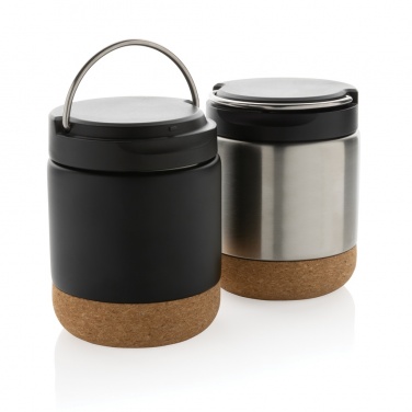 Logotrade promotional product image of: Savory RCS certified recycled stainless steel foodflask