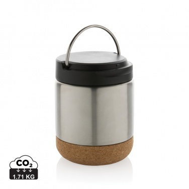 Logotrade promotional merchandise picture of: Savory RCS certified recycled stainless steel foodflask