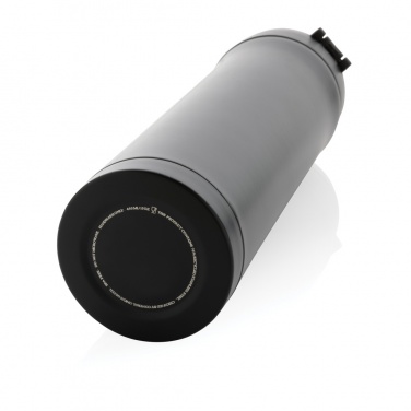 Logo trade corporate gifts image of: RCS Re-steel easy lock vacuum flask