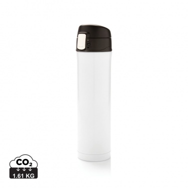 Logo trade promotional giveaways picture of: RCS Re-steel easy lock vacuum flask