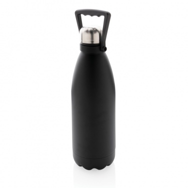 Logo trade promotional item photo of: RCS Recycled stainless steel large vacuum bottle 1.5L