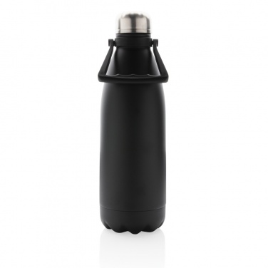 Logo trade promotional giveaways picture of: RCS Recycled stainless steel large vacuum bottle 1.5L