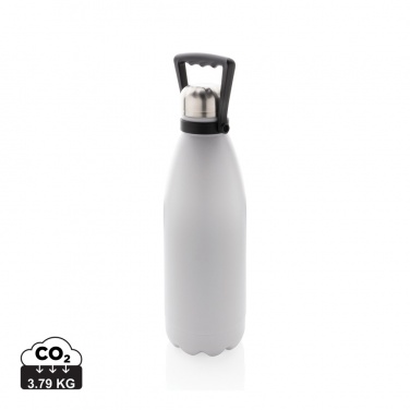 Logo trade promotional giveaway photo of: RCS Recycled stainless steel large vacuum bottle 1.5L