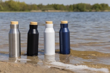 Logo trade promotional gifts picture of: Gaia RCS certified recycled stainless steel vacuum bottle