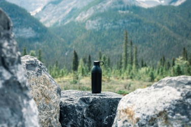 Logo trade corporate gifts picture of: Flow RCS recycled stainless steel vacuum bottle