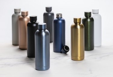 Logotrade promotional item image of: RCS Recycled stainless steel Impact vacuum bottle