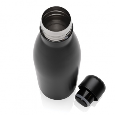 Logo trade advertising products image of: Eureka RCS certified re-steel single wall water bottle