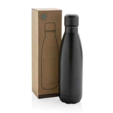 Logotrade promotional items photo of: Eureka RCS certified re-steel single wall water bottle