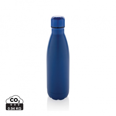 Logotrade promotional giveaway image of: Eureka RCS certified re-steel single wall water bottle