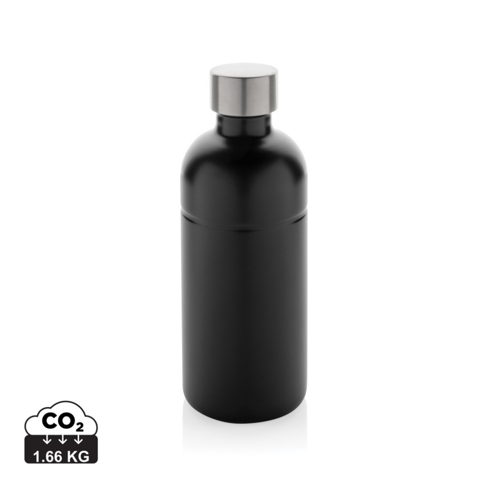 Logo trade promotional product photo of: Soda RCS certified re-steel carbonated drinking bottle