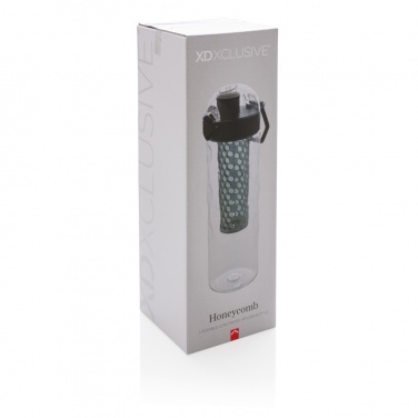 Logotrade promotional item picture of: Honeycomb lockable leak proof infuser bottle