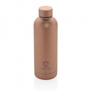 Logo trade advertising products picture of: Impact stainless steel double wall vacuum bottle