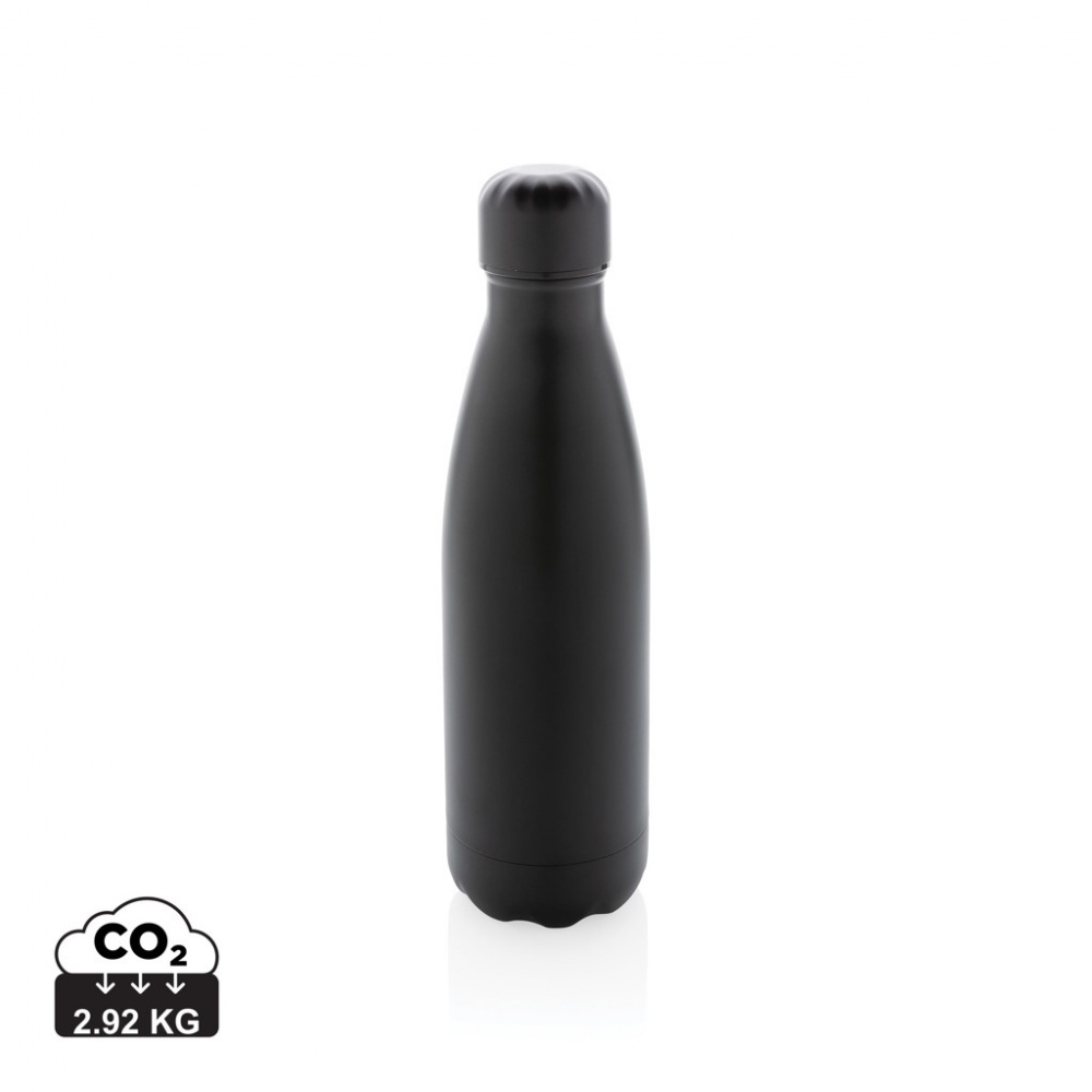 Logotrade promotional product image of: Solid colour vacuum stainless steel bottle 500 ml