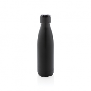 Logotrade advertising products photo of: Solid colour vacuum stainless steel bottle 500 ml
