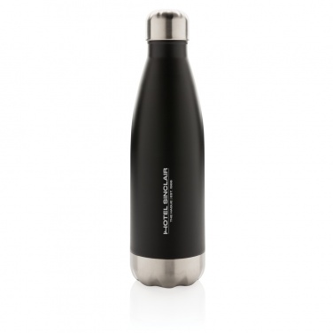 Logo trade advertising products image of: Vacuum insulated stainless steel bottle