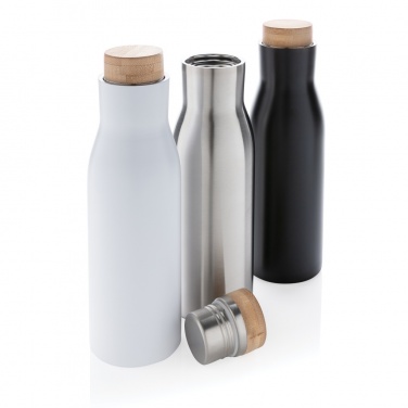 Logo trade promotional product photo of: Clima leakproof vacuum bottle with steel lid