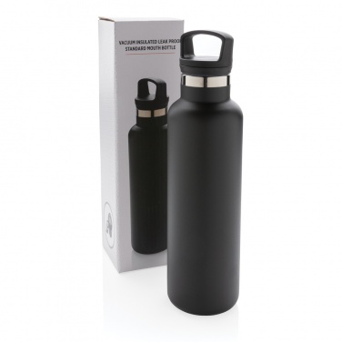 Logotrade promotional gift image of: Vacuum insulated leak proof standard mouth bottle