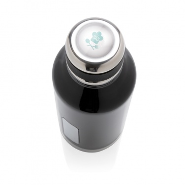 Logo trade advertising products picture of: Leak proof vacuum bottle with logo plate