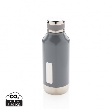 Logotrade promotional product picture of: Leak proof vacuum bottle with logo plate