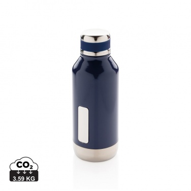 Logotrade promotional merchandise picture of: Leak proof vacuum bottle with logo plate