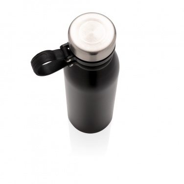 Logo trade promotional products image of: Copper vacuum insulated bottle with carry loop