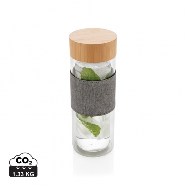 Logotrade promotional giveaway image of: Impact double wall borosilicate glass bottle