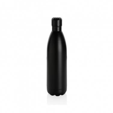 Logotrade advertising products photo of: Solid colour vacuum stainless steel bottle 1L
