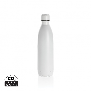 Logotrade business gifts photo of: Solid colour vacuum stainless steel bottle 1L
