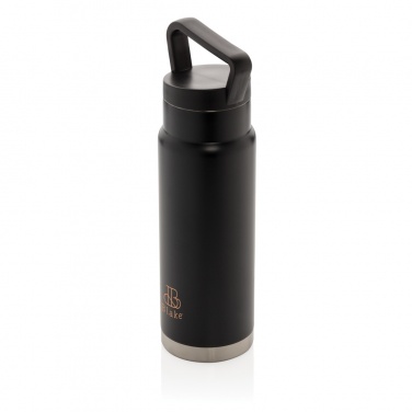 Logotrade promotional products photo of: Leakproof vacuum on-the-go bottle with handle