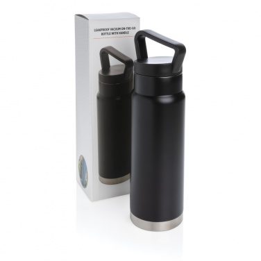 Logotrade promotional giveaway picture of: Leakproof vacuum on-the-go bottle with handle