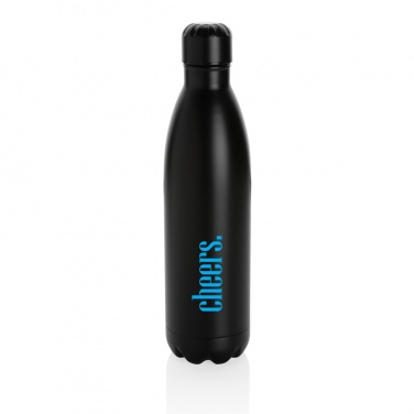 Logo trade promotional products image of: Solid colour vacuum stainless steel bottle 750ml