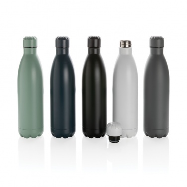 Logo trade promotional giveaway photo of: Solid colour vacuum stainless steel bottle 750ml