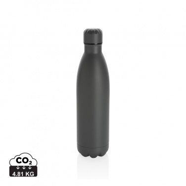 Logo trade promotional item photo of: Solid colour vacuum stainless steel bottle 750ml