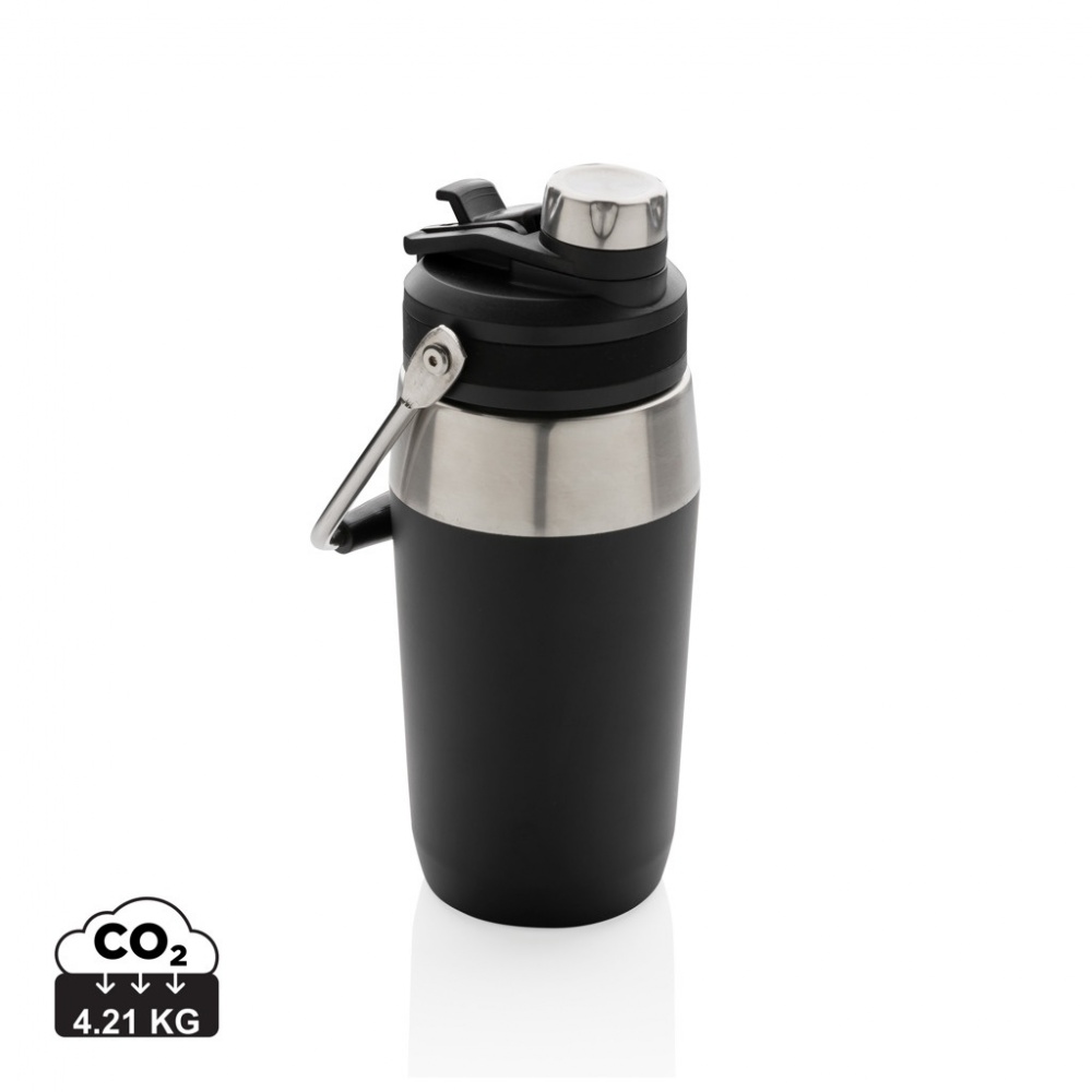 Logotrade promotional item image of: Vacuum stainless steel dual function lid bottle 500ml