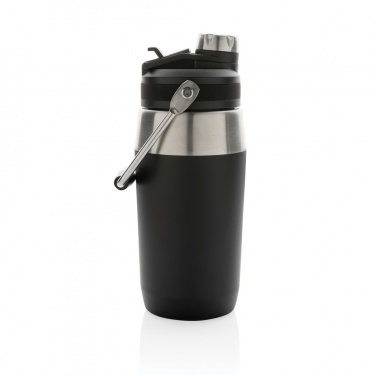 Logo trade advertising products picture of: Vacuum stainless steel dual function lid bottle 500ml
