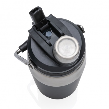 Logotrade promotional giveaway image of: Vacuum stainless steel dual function lid bottle 500ml