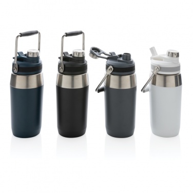 Logotrade promotional items photo of: Vacuum stainless steel dual function lid bottle 500ml