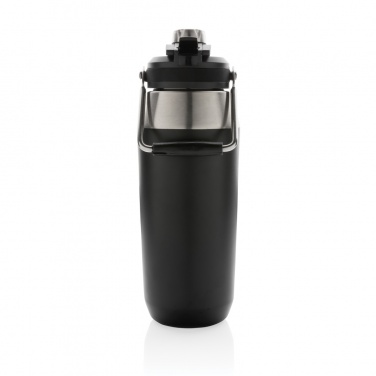 Logo trade promotional products image of: Vacuum stainless steel dual function lid bottle 1L