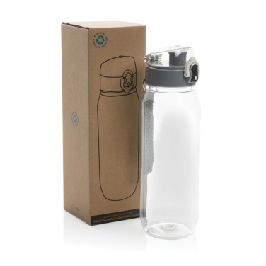 Logo trade promotional item photo of: Yide RCS Recycled PET leakproof lockable waterbottle 800ml
