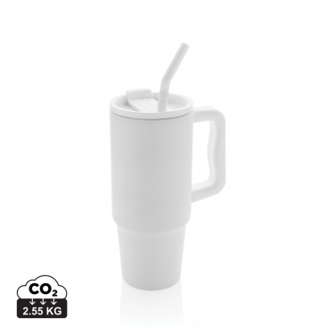 Logo trade advertising product photo of: Embrace deluxe RCS recycled stainless steel tumbler 900ml