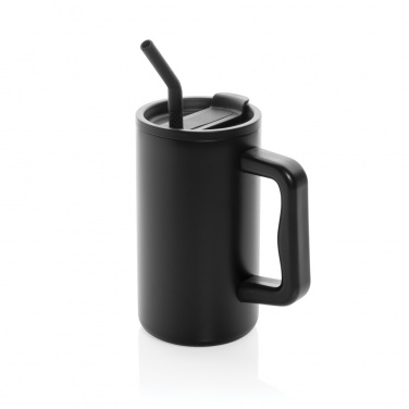 Logotrade promotional giveaway image of: Cube RCS certified recycled steel mug 800ml