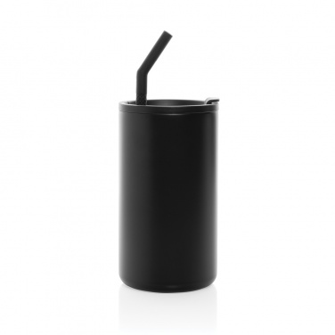 Logo trade promotional gifts image of: Cube RCS certified recycled steel mug 800ml