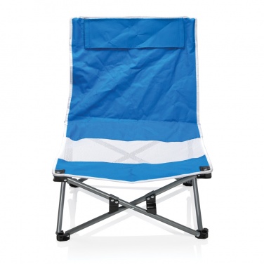 Logo trade advertising products image of: Foldable beach chair in pouch