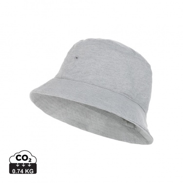 Logo trade promotional items picture of: Impact Aware™ 285 gsm rcanvas one size bucket hat undyed