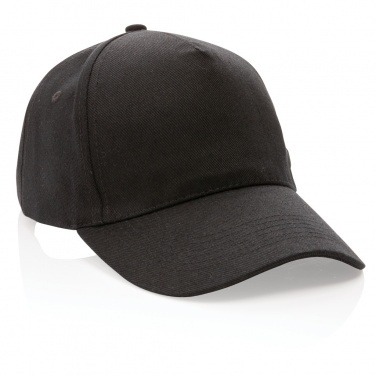 Logo trade promotional merchandise picture of: Impact 5panel 280gr Recycled cotton cap with AWARE™ tracer