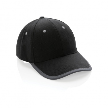 Logotrade advertising product image of: Impact AWARE™ Brushed rcotton 6 panel contrast cap 280gr