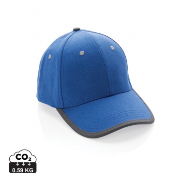 Logotrade promotional giveaway image of: Impact AWARE™ Brushed rcotton 6 panel contrast cap 280gr