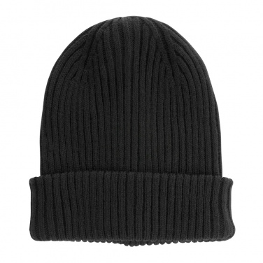 Logotrade advertising product image of: Impact AWARE™  Polylana® double knitted beanie