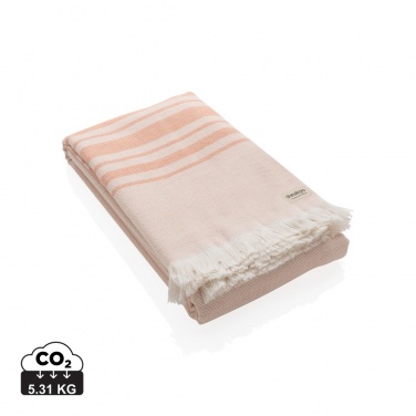 Logo trade promotional giveaways image of: Ukiyo Yumiko AWARE™ Hammam Towel 100 x 180cm